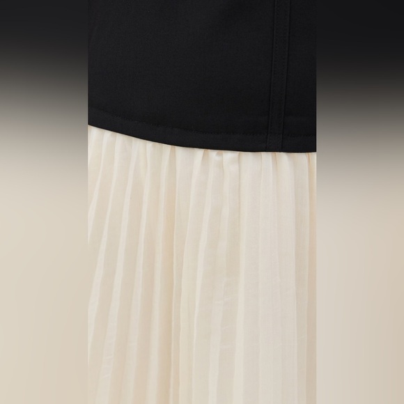 Moon River | Black & Ivory Tulle Midi Dress | Urban Outfitters Brand | NWT - Picture 12 of 12